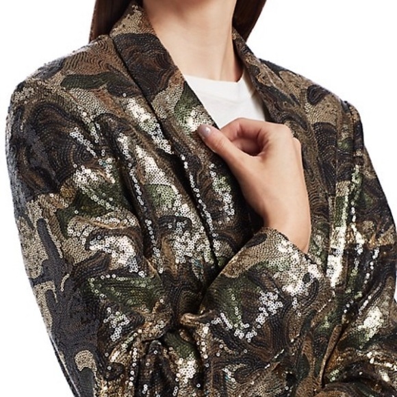 R13 sequin camo jacket.. $1795 Size XS. - Picture 6 of 8